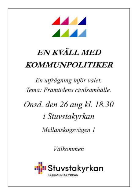 En kväll inför valet – Tema: Framtidens civilsamhälle